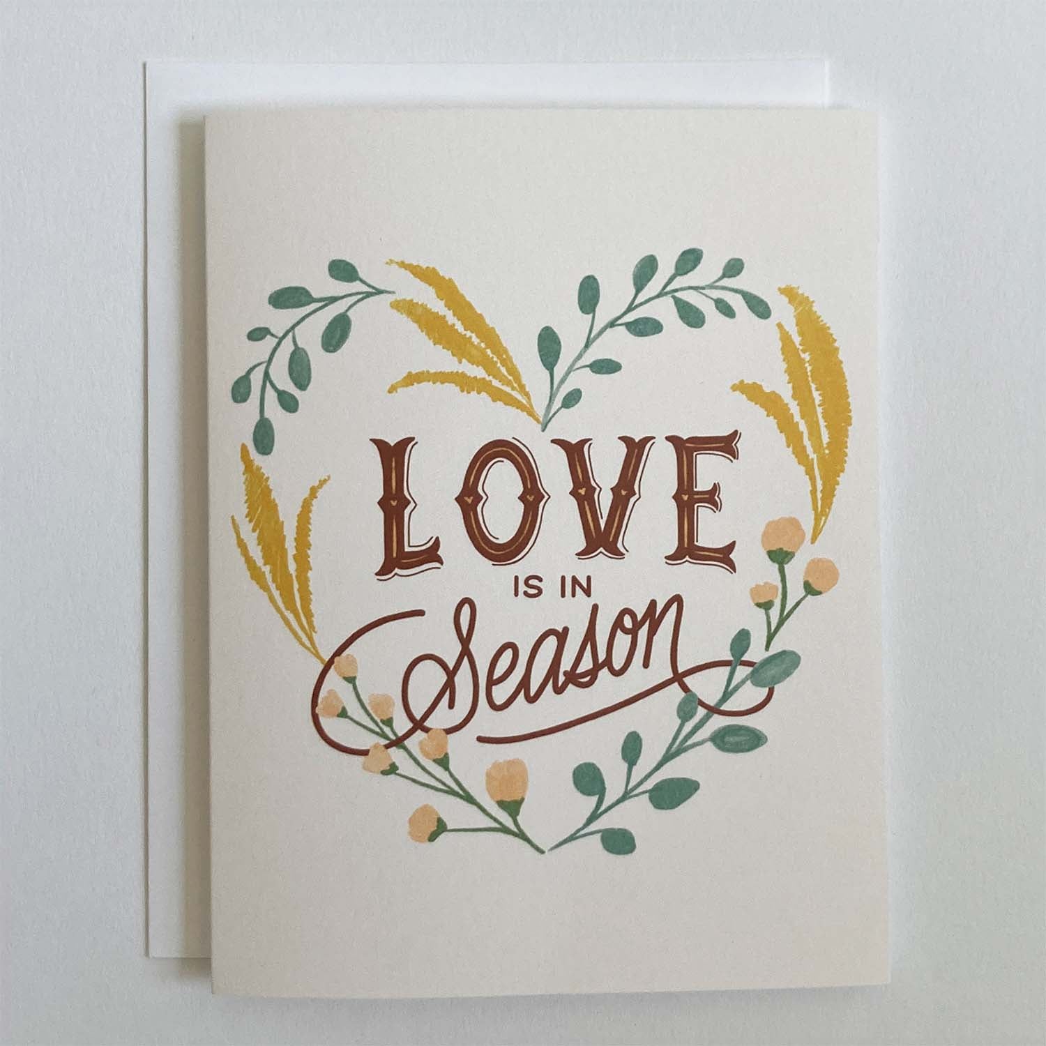 Love is in Season Card