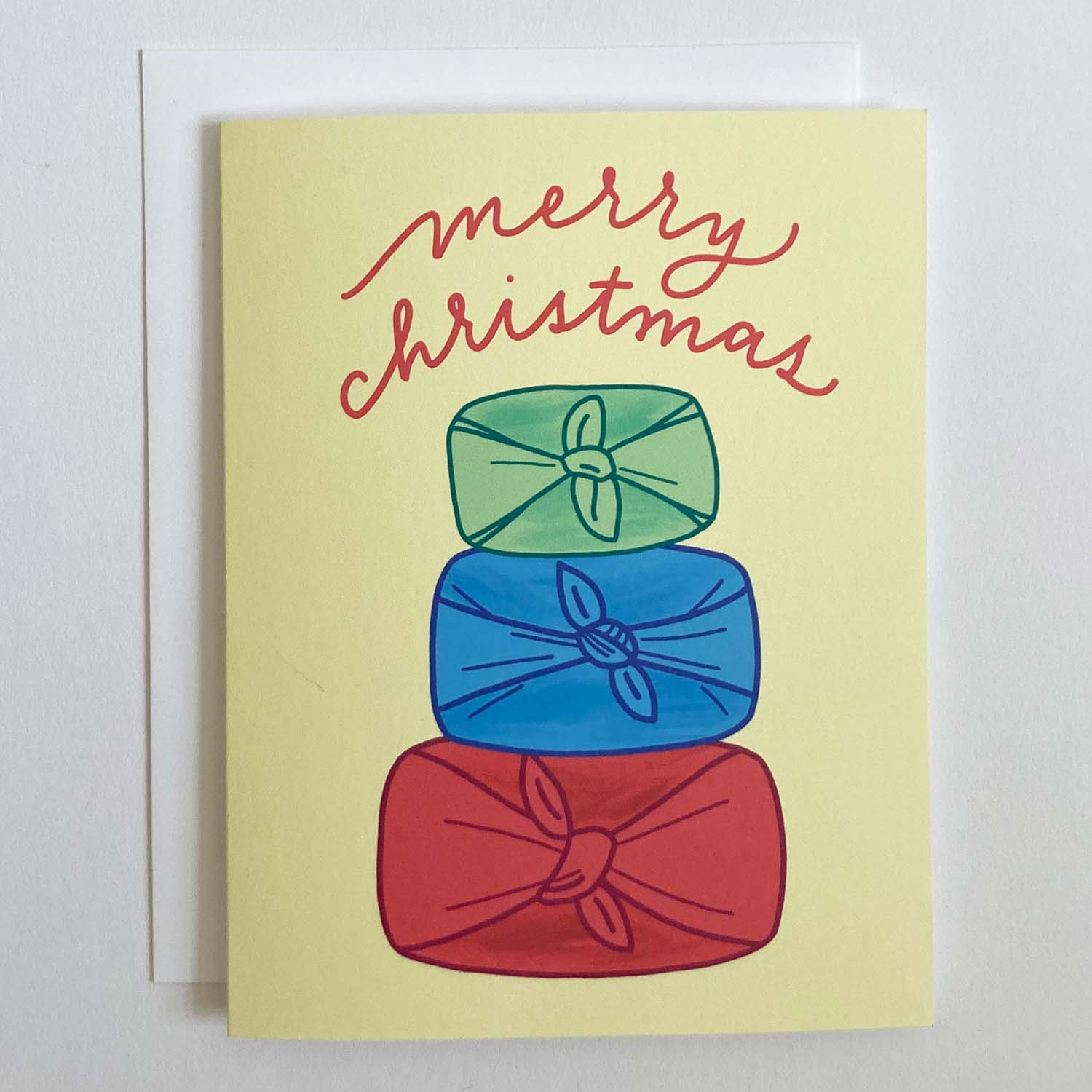 Furoshiki Christmas Card