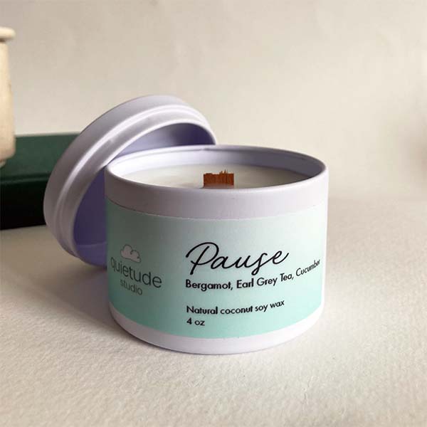 Pause Candle 4 oz (Find at retailer)