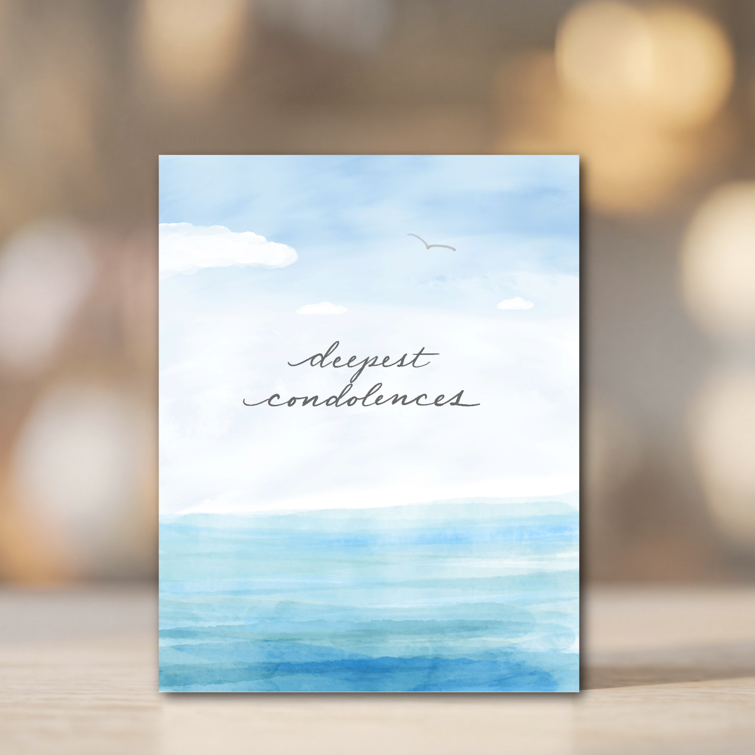 Deepest Condolences Card