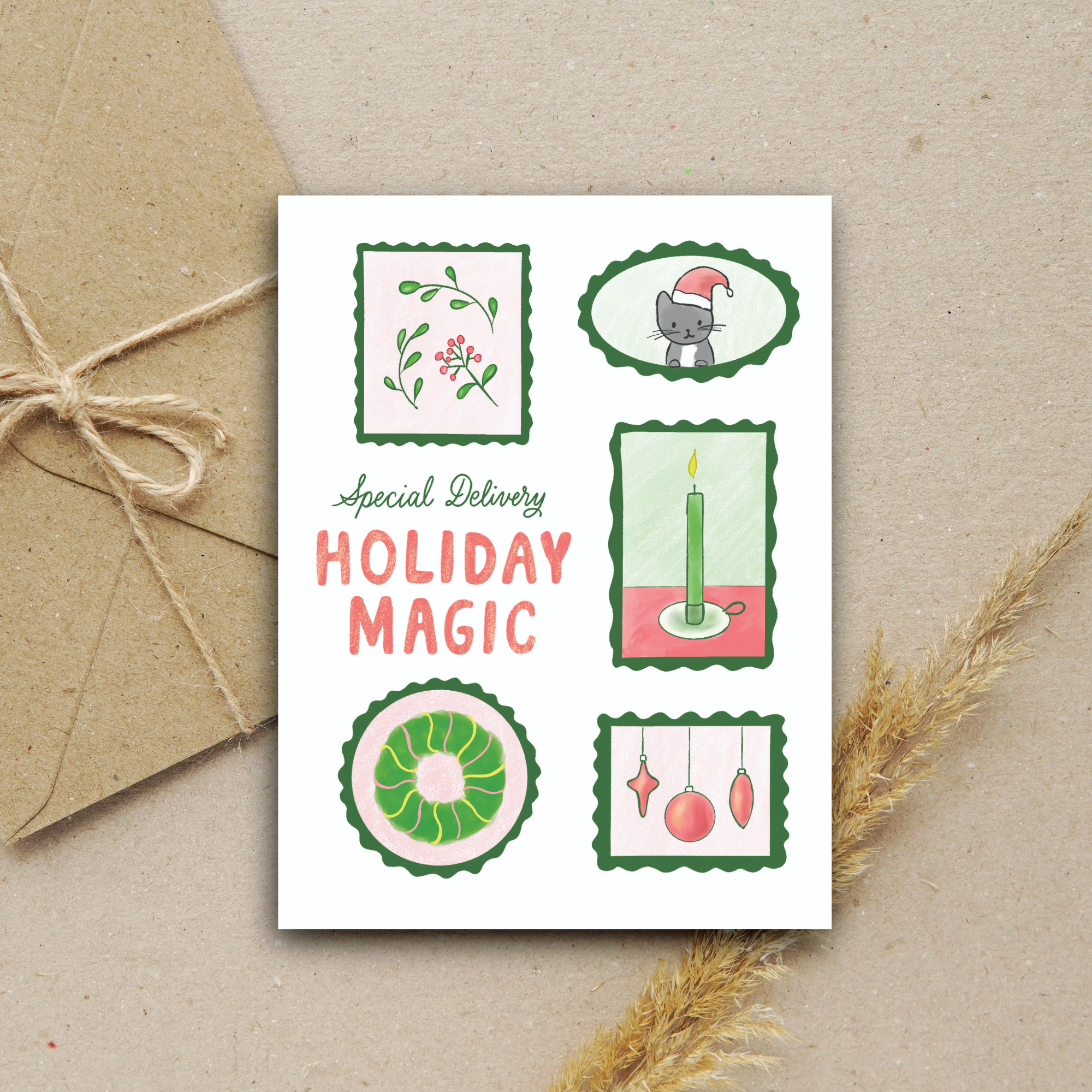 Special Delivery Holiday Card