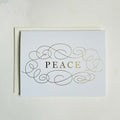 Peace Holiday Foil Card