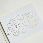 Peace Holiday Foil Card