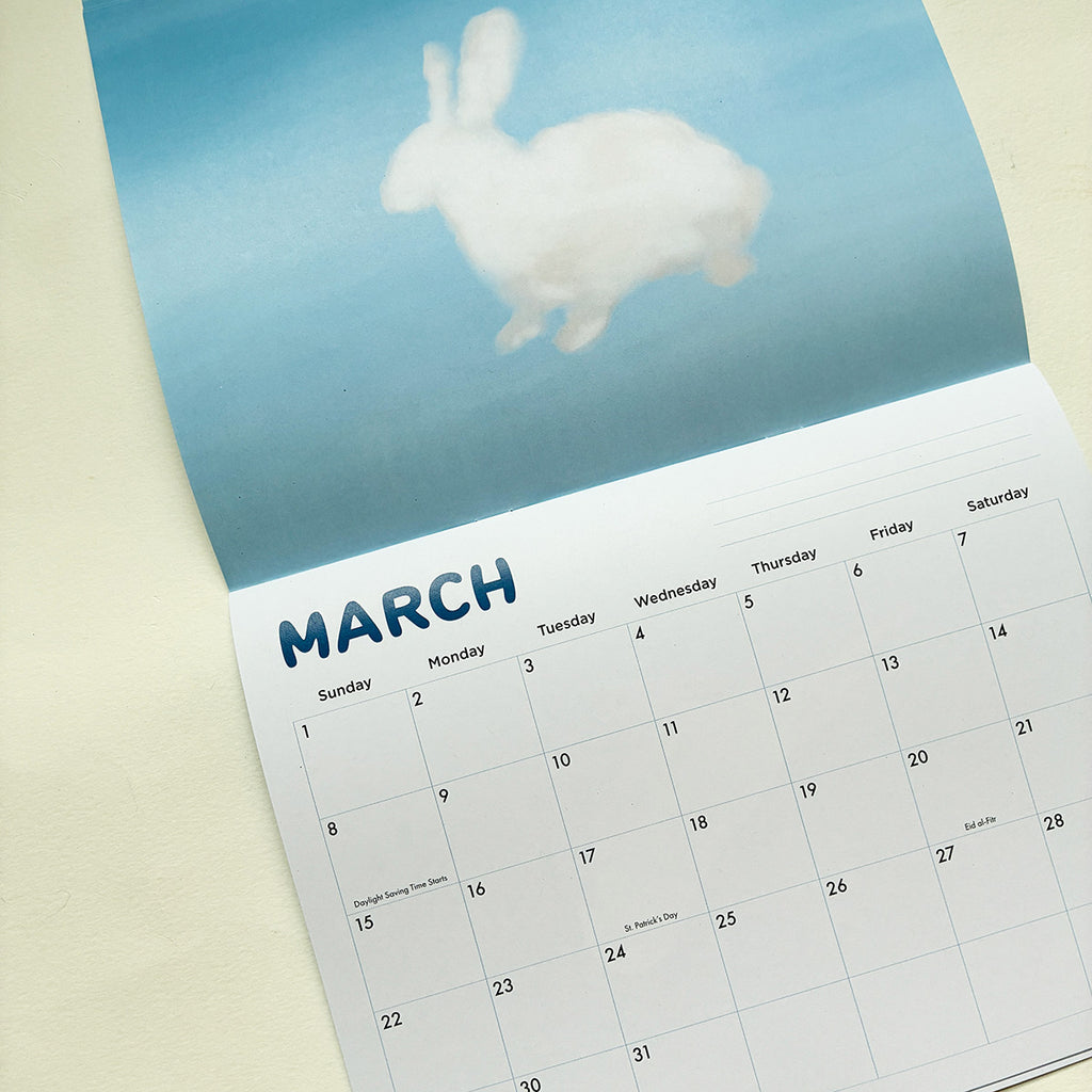 bunny on 2026 calendar