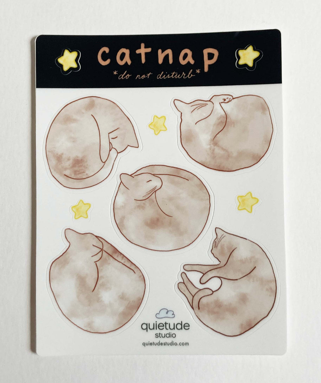 Catnap Sticker Sheet