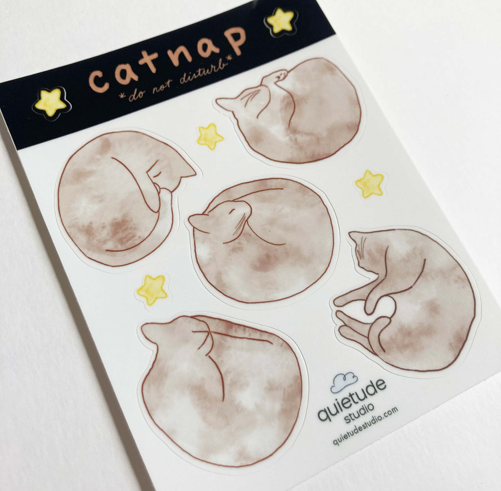 Catnap Sticker Sheet