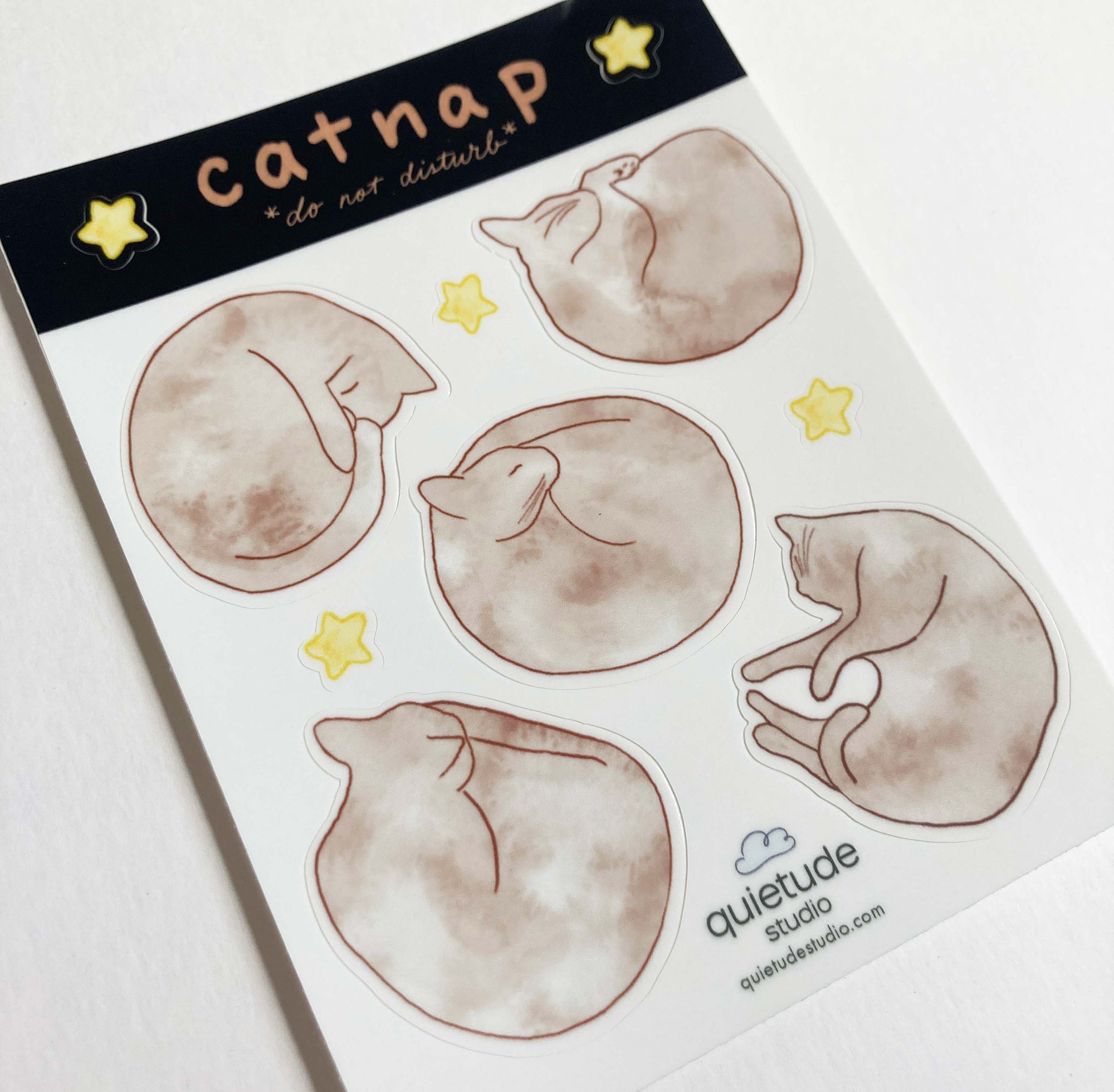 Catnap Sticker Sheet