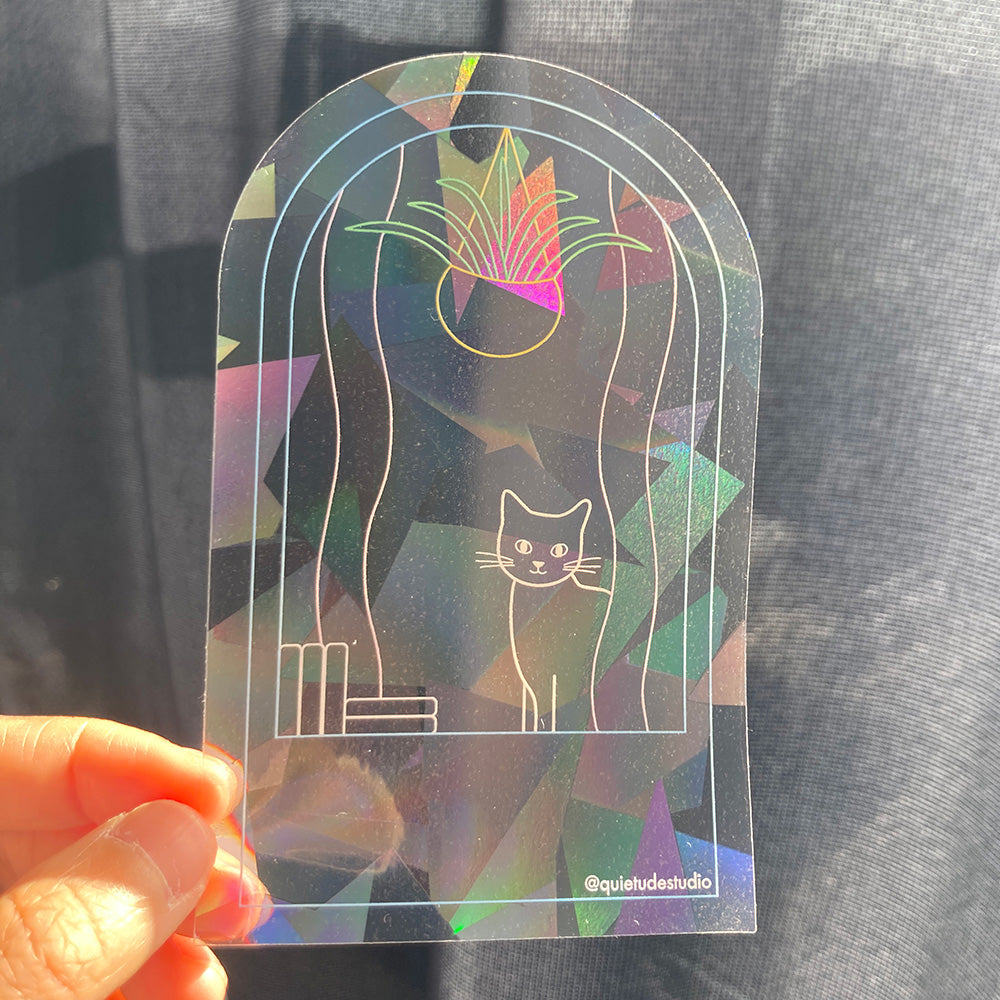 Window Cat Suncatcher