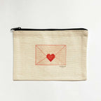 Heart Zipper Pouch