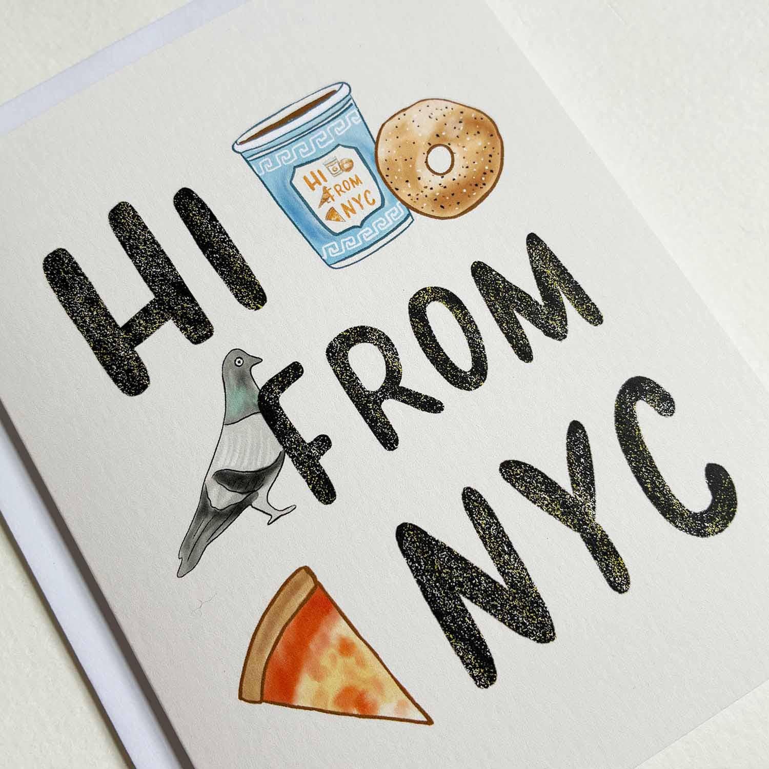 Hi from NYC Card
