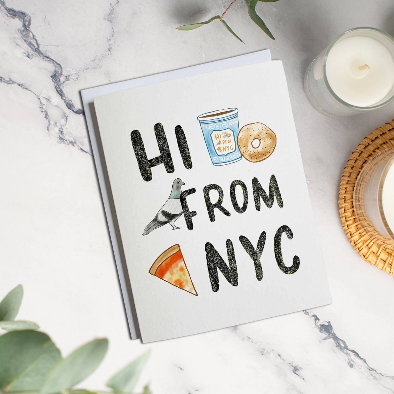Hi from NYC Card