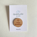 Love From Brooklyn Wood Pin