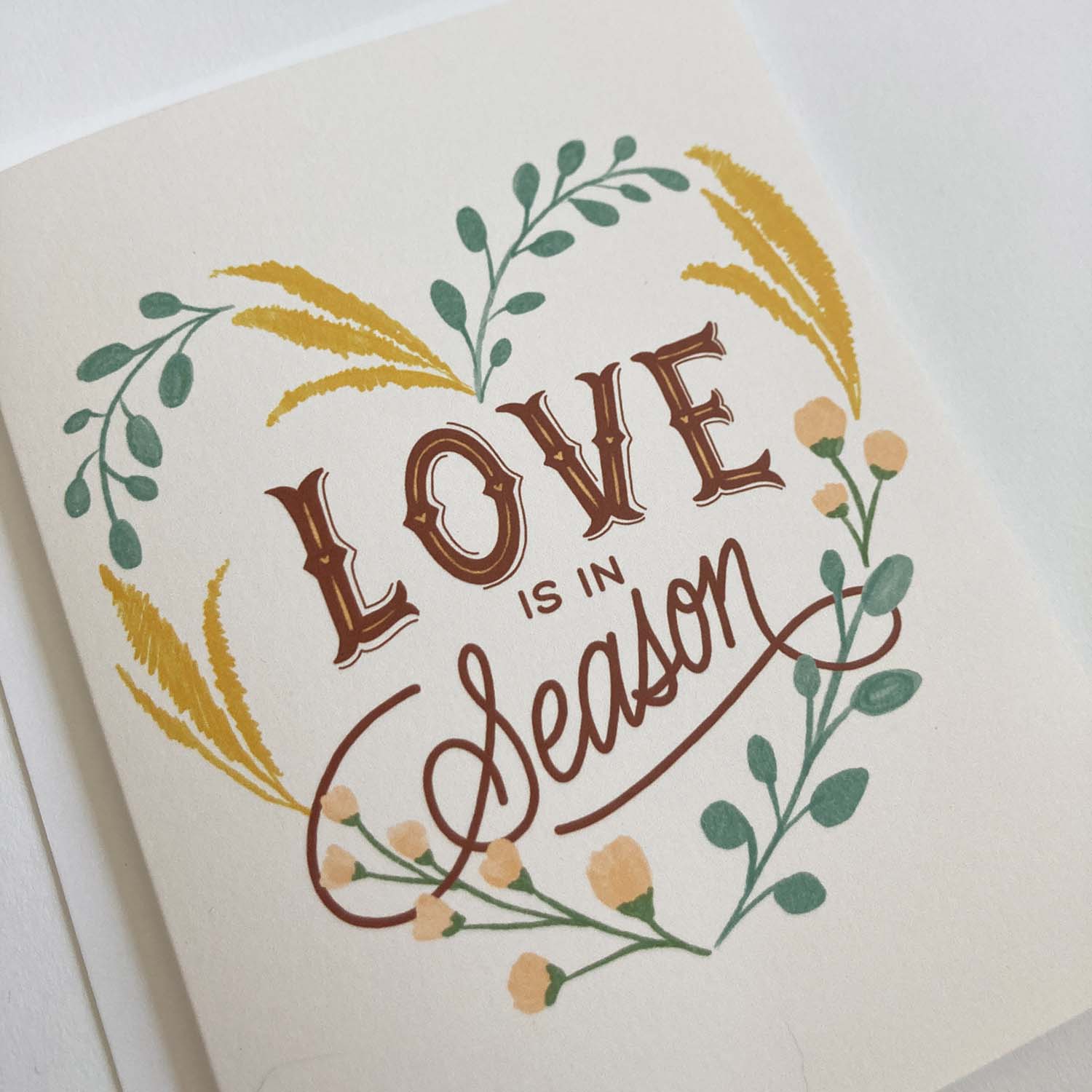 Love is in Season Card