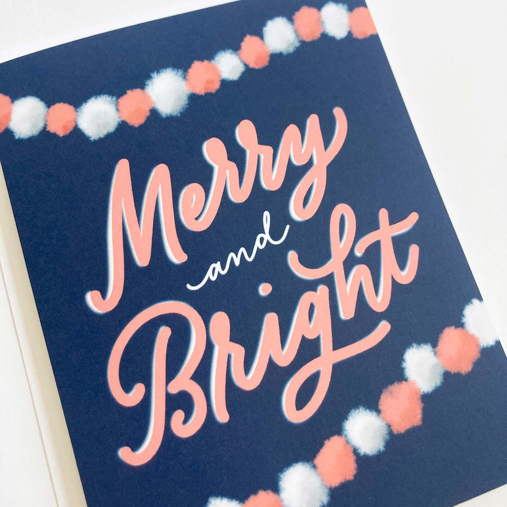 Merry & Bright Holiday Card