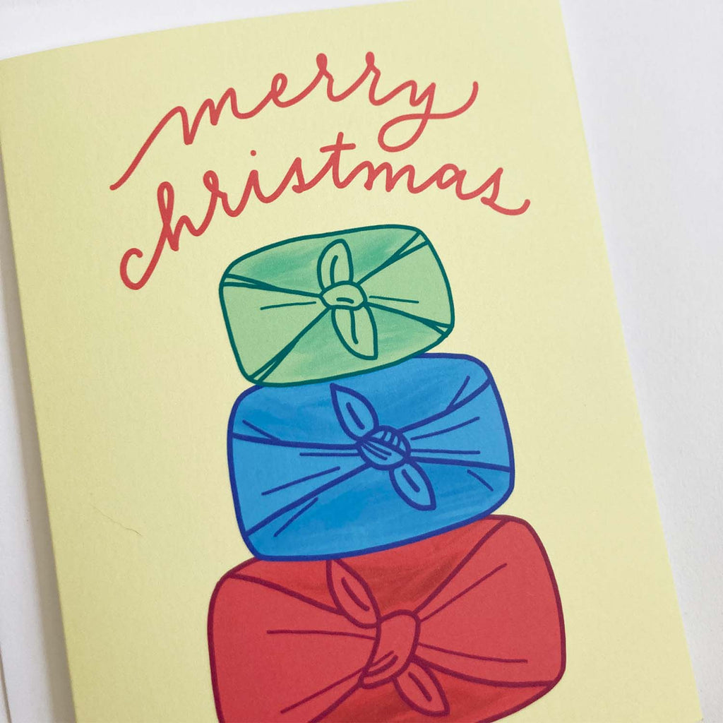 Furoshiki Christmas Card