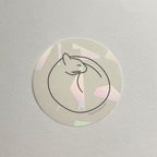 Sleeping Cat Sticker Decal