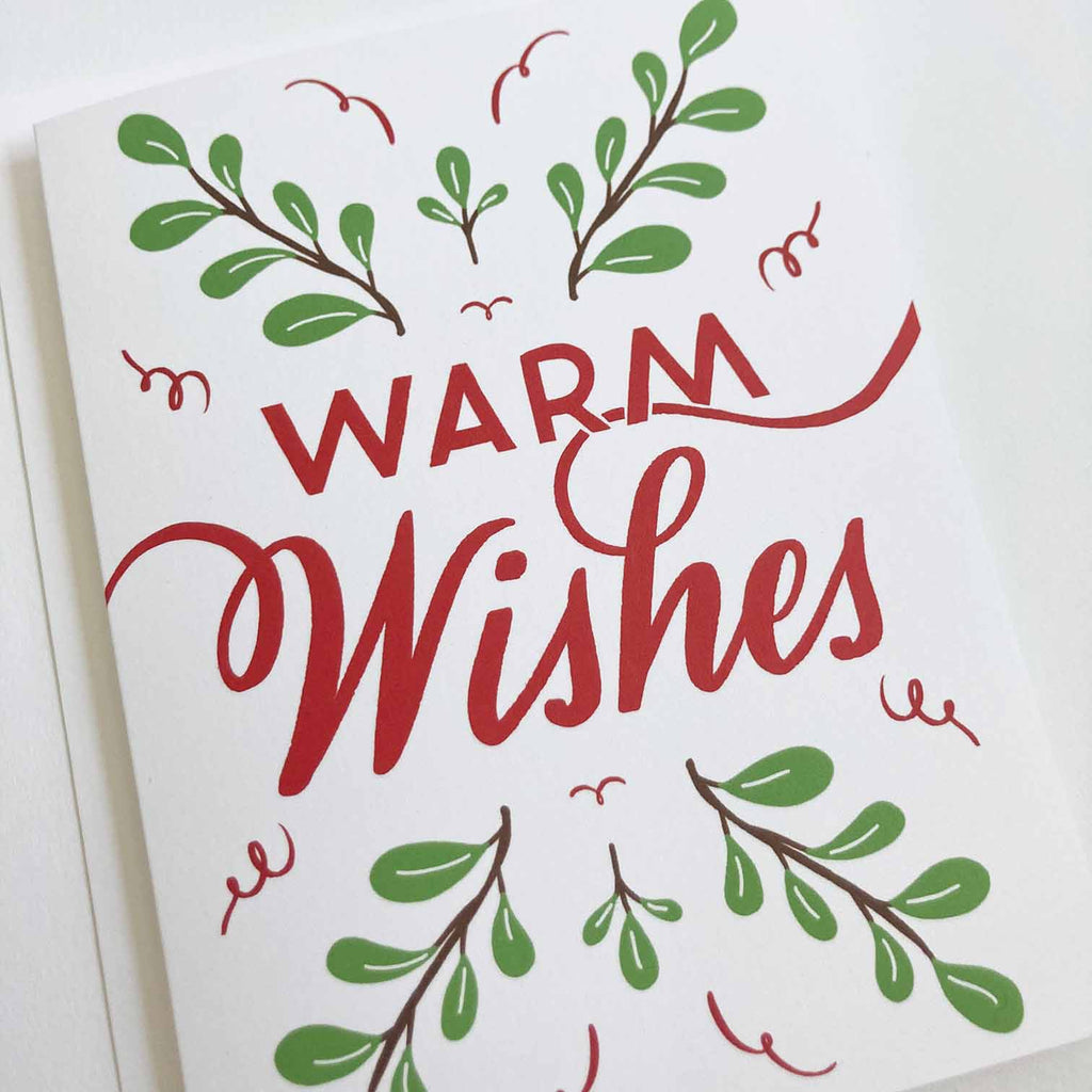 Warm Wishes Holiday Card
