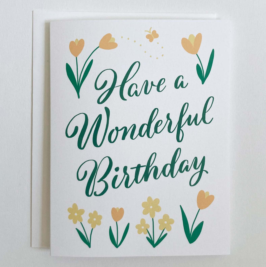 Have a Wonderful Birthday
