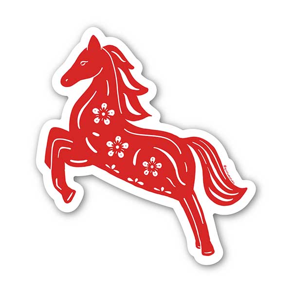 Horse Sticker, 2026 Lunar New Year